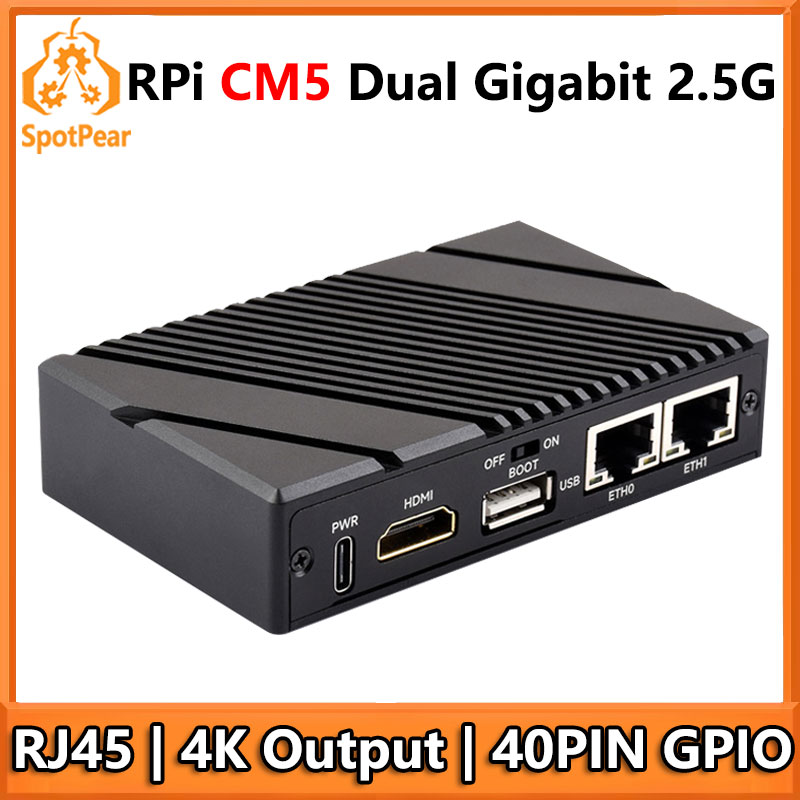 Raspberry Pi CM5 Gigabit 2.5G  - Argon One V3 M.2 Nvme Case ulasan dan harga
