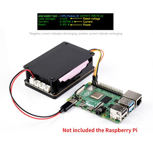 Raspberry Pi topi 5 UPS menduk - Raspberry Pi Uninterrupted Power Supply Ups 18650 ulasan dan harga