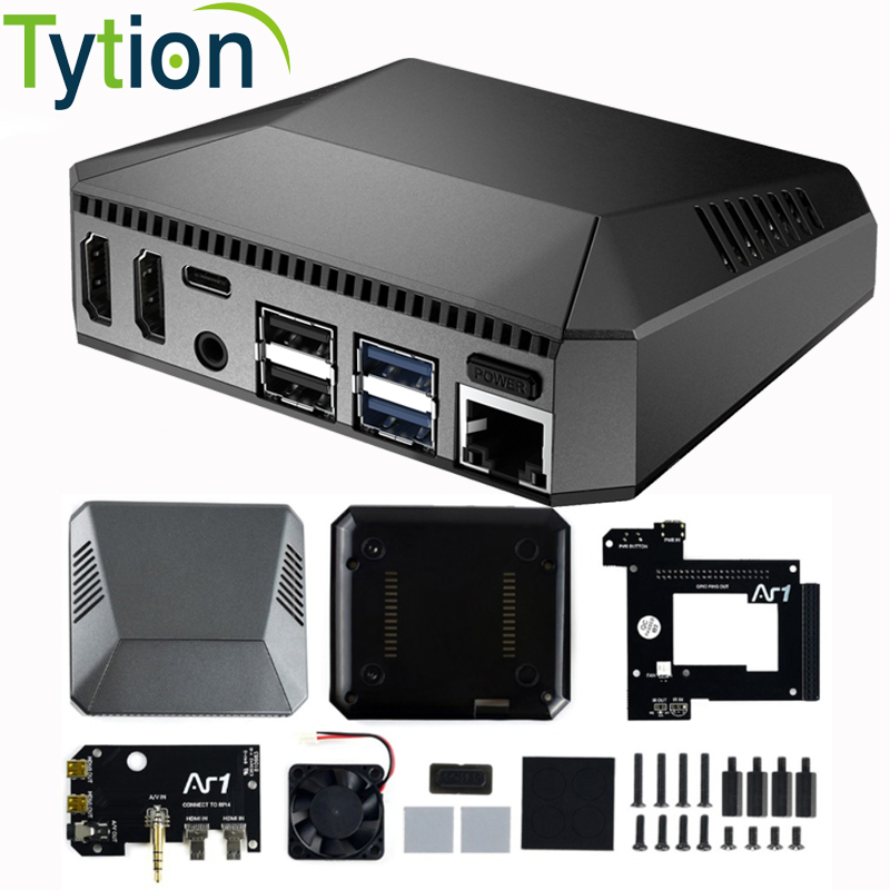 Tombol Daya Aman Casing Alumin - Argon One V3 M.2 Nvme Case ulasan dan harga