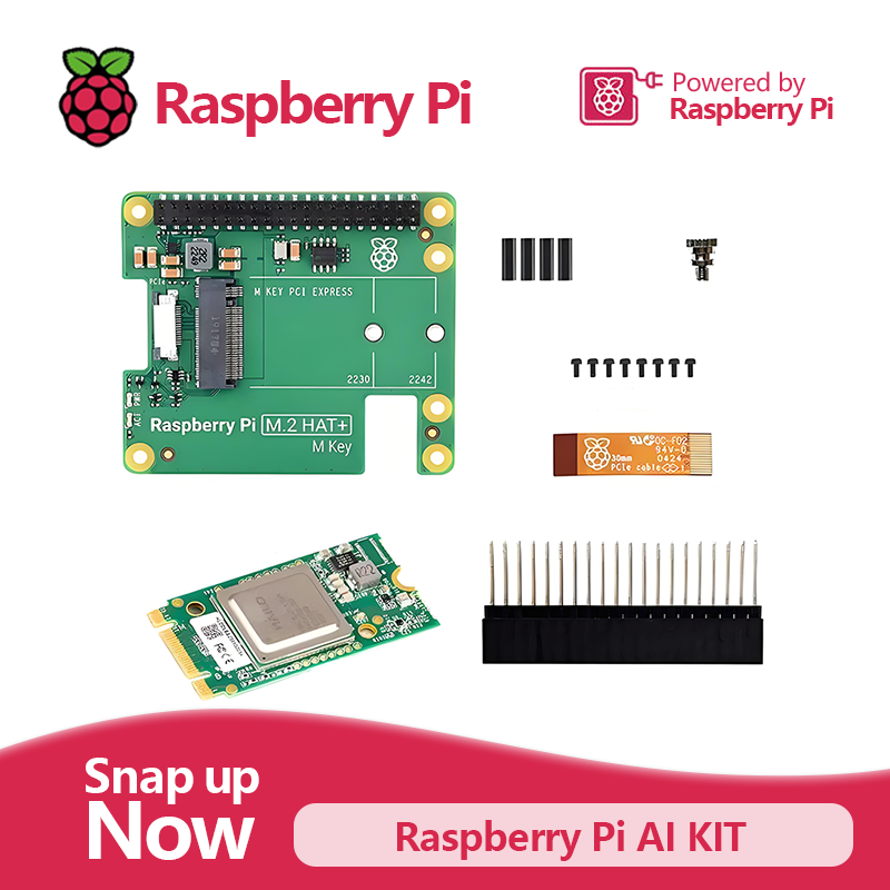 Kit 5 AI Raspberry Pi resmi un - Raspberry Pi Ai Kit Hailo-8L ulasan dan harga