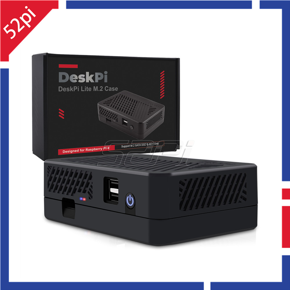 Casing NAS 52Pi DeskPi Lite de - Argon One V3 M.2 Nvme Case ulasan dan harga