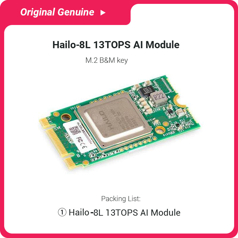 Kit Lengkap CM5 Tiny dengan Mo - Raspberry Pi Ai Kit Hailo-8L ulasan dan harga