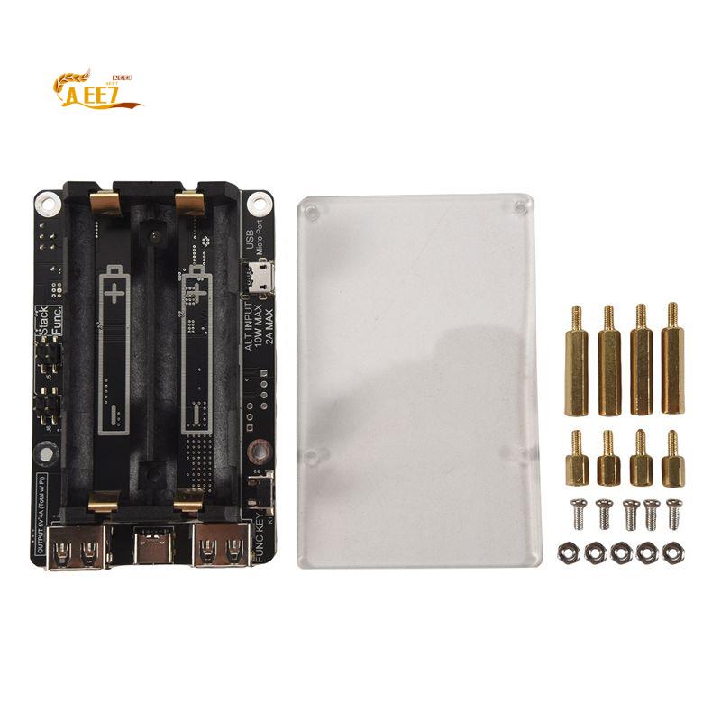 AEE7-Untuk Raspberry Pi 4 UPS  - Raspberry Pi Uninterrupted Power Supply Ups 18650 ulasan dan harga