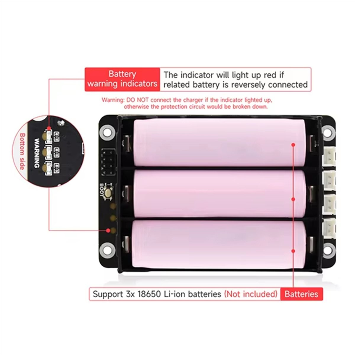 Persevering- Untuk Raspberry P - Raspberry Pi Uninterrupted Power Supply Ups 18650 ulasan dan harga